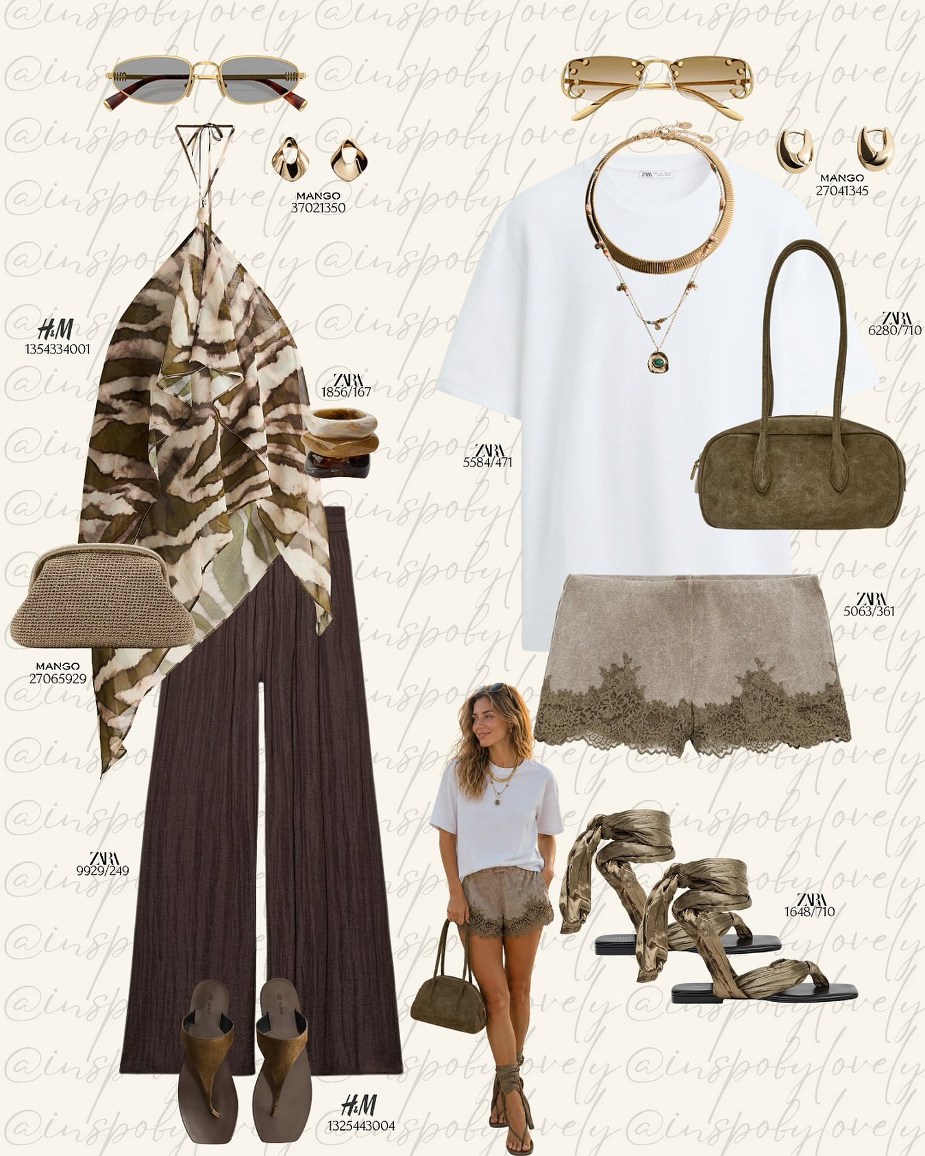 Soft Olive, Chocolate, and Cream: An Earth-Tone Vacation Palette Worth Repeating